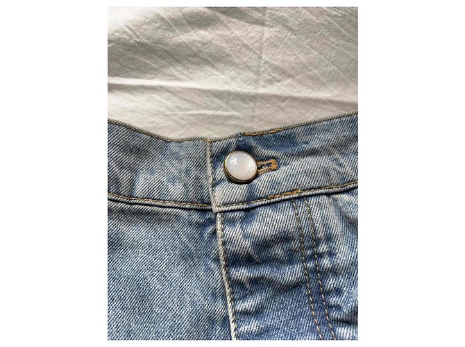 Jean Louis Vuitton en denim azul - vista 5