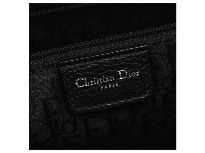 Borsa Tote Christian Dior Dior Cannage Nero - vista 4