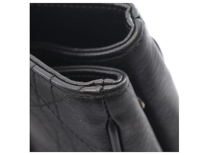 Borsa Tote Christian Dior Dior Cannage Nero - vista 8