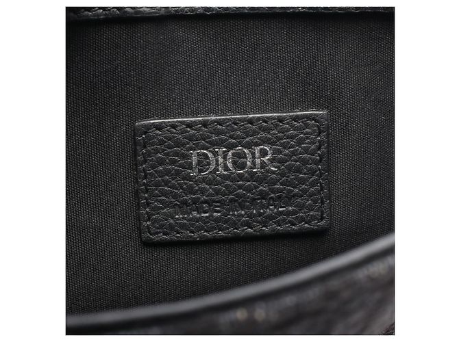 Borsa Saddle Christian Dior Nero - vista 4