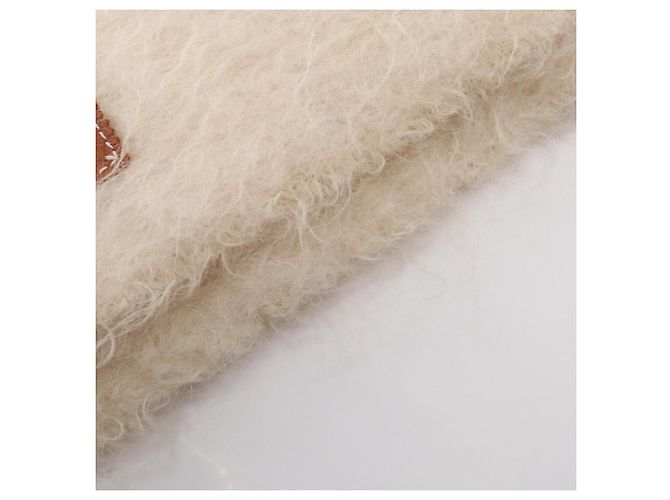 Stola in mohair beige Loewe - vista 5