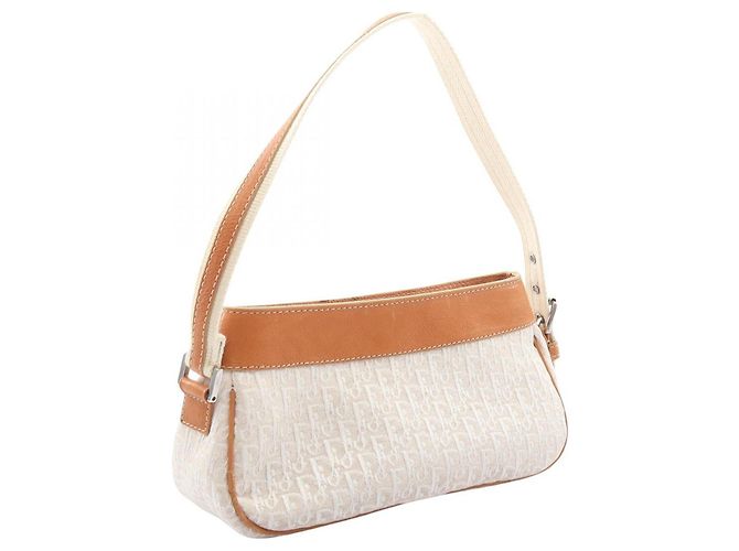 Borsa Christian Dior Dior Street Chic Trotter Marrone Crudo - vista 2