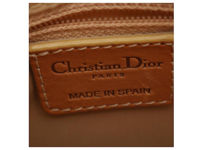 Borsa Christian Dior Dior Street Chic Trotter Marrone Crudo - vista 4