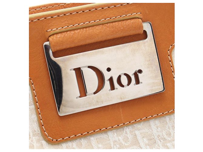 Borsa Christian Dior Dior Street Chic Trotter Marrone Crudo - vista 5