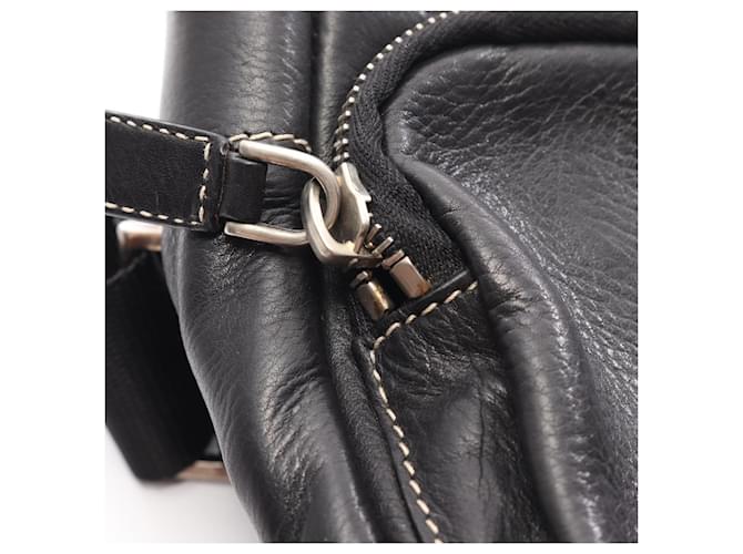 Borsa a Spalla Prada CALF POCKET Nero - vista 7