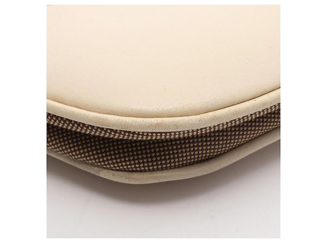 Borsa a mano/Borsa a tracolla in jacquard con LOGO Prada Beige Crudo - vista 5