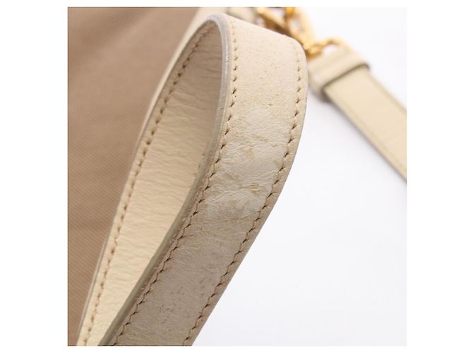 Borsa a mano/Borsa a tracolla in jacquard con LOGO Prada Beige Crudo - vista 8