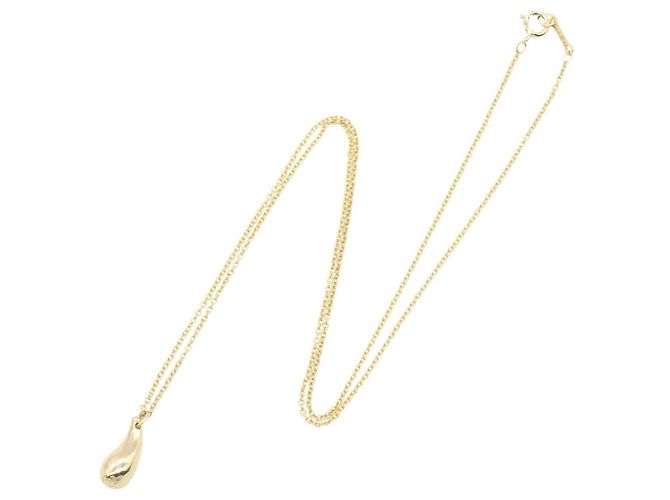 Collana Tiffany & Co. in oro giallo 18K a forma di goccia D'oro - vista 2