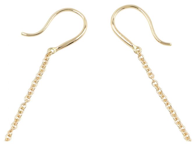 Orecchini pendenti in oro giallo 18K di Tiffany & Co. D'oro - vista 2