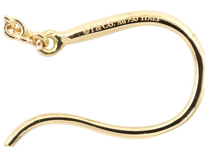 Orecchini pendenti in oro giallo 18K di Tiffany & Co. D'oro - vista 4