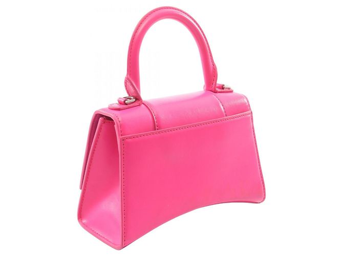 Borsa 2-Way Balenciaga HOURGLASS XS Rosa - vista 2