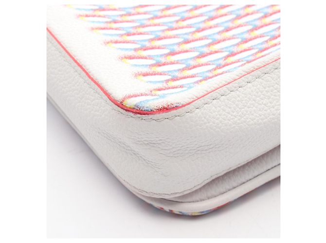 Borsa a tracolla Louis Vuitton Trio Messenger Damier Giant Spray Bianco Multicolore - vista 5
