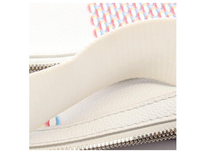 Borsa a tracolla Louis Vuitton Trio Messenger Damier Giant Spray Bianco Multicolore - vista 7