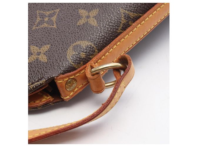 Borsa a Spalla Louis Vuitton Druot Monogram Marrone Monogramma - vista 7