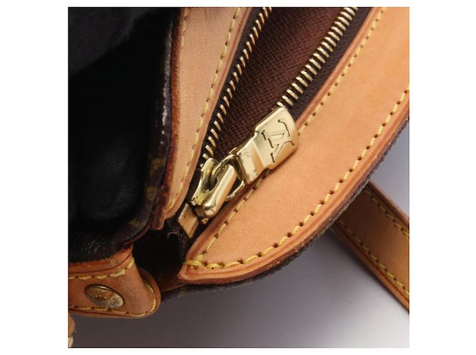 Borsa a Spalla Louis Vuitton Druot Monogram Marrone Monogramma - vista 8