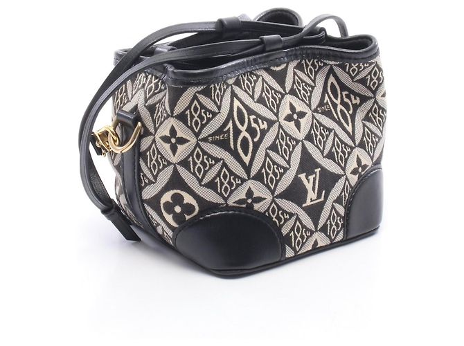 Noe Louis Vuitton Noé Tasche Monogram Jacquard SINCE1854 Noir Braun Schwarz - Ansicht 2