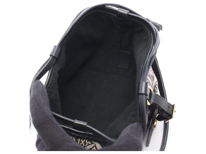 Noe Louis Vuitton Noé Tasche Monogram Jacquard SINCE1854 Noir Braun Schwarz - Ansicht 3