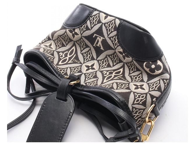 Noe Louis Vuitton Noé Tasche Monogram Jacquard SINCE1854 Noir Braun Schwarz - Ansicht 6