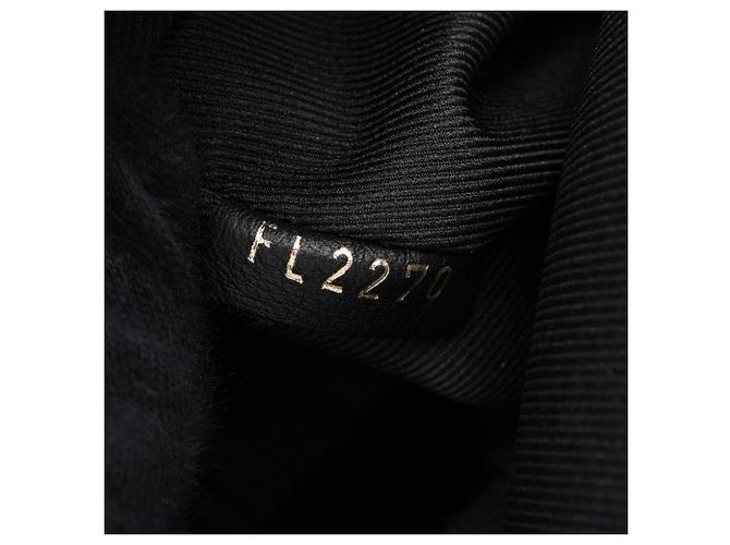 Mini zaino Louis Vuitton Palm Springs Marrone Nero Monogramma - vista 5