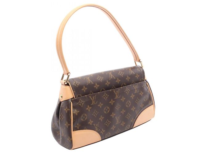 Borsa a tracolla Louis Vuitton Beverly MM Monogram Marrone Monogramma - vista 2