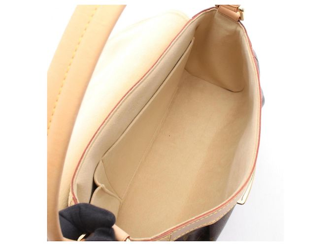 Borsa a tracolla Louis Vuitton Beverly MM Monogram Marrone Monogramma - vista 3