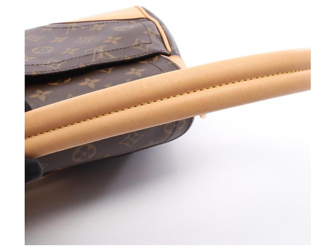 Borsa a tracolla Louis Vuitton Beverly MM Monogram Marrone Monogramma - vista 7