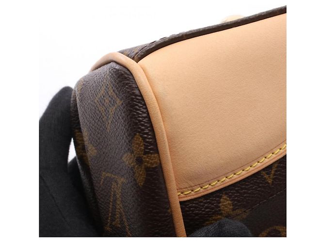Borsa a tracolla Louis Vuitton Beverly MM Monogram Marrone Monogramma - vista 9