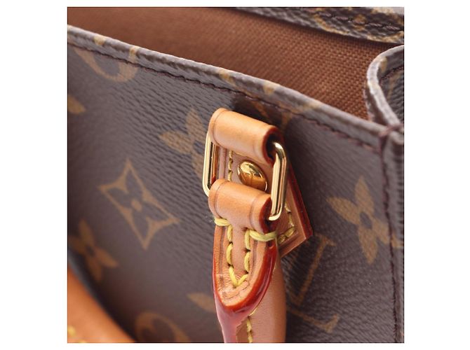 Borsa a 2 vie Louis Vuitton Petite Sac Plat Monogram Marrone Monogramma - vista 6