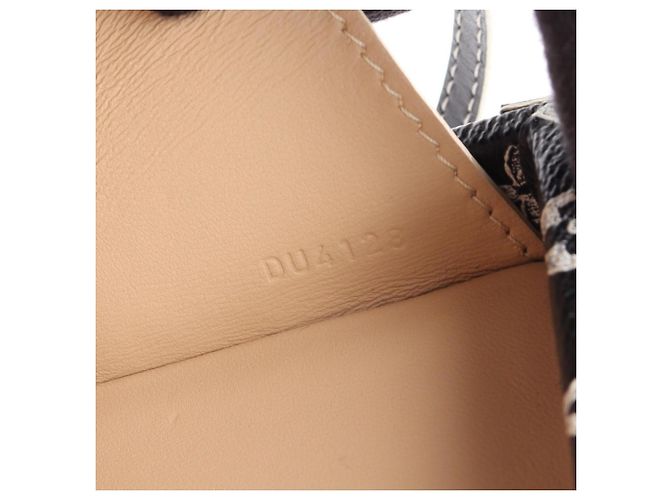 Borsa a Spalla Louis Vuitton Petite Malle Catgram Nero Multicolore - vista 5