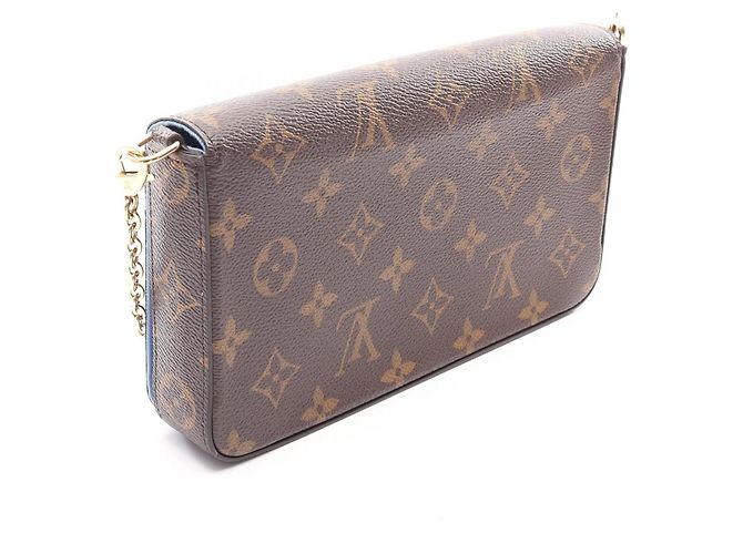 Vivienne Pochette Felicie Monogram Louis Vuitton Marrone Multicolore Monogramma - vista 2