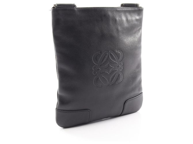 Borsa a Spalla Loewe Anagram Nero - vista 2