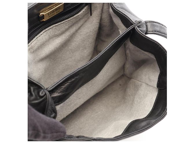 Borsa a Spalla Loewe Anagram Nero - vista 3