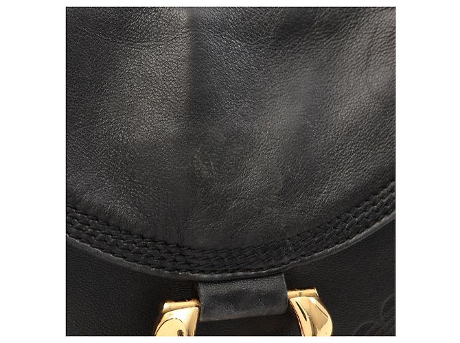Borsa a Spalla Loewe Anagram Nero - vista 9