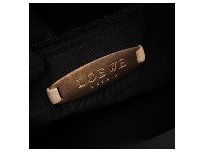 Borsa Loewe Anagram Beige - vista 4