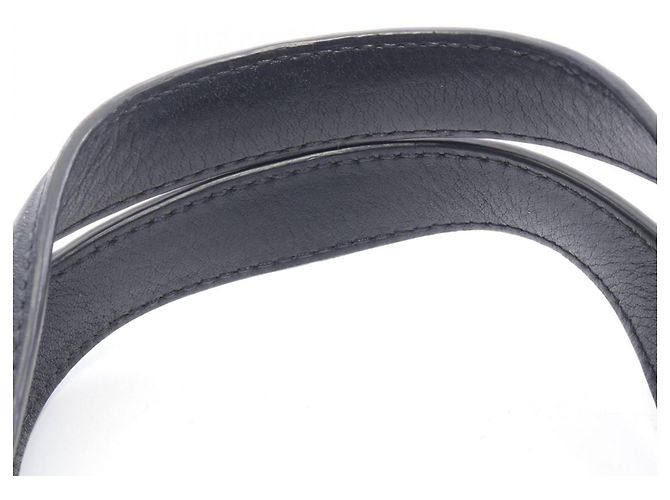 Valigetta Loewe Anagram Nero Blu navy - vista 5