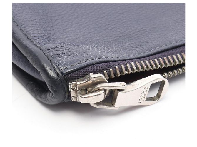 Valigetta Loewe Anagram Nero Blu navy - vista 6