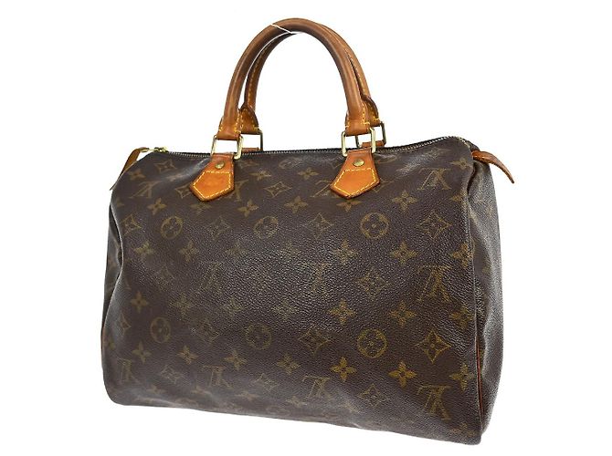 Louis Vuitton Speedy Monogram Canvas 30 Marrone - vista 2
