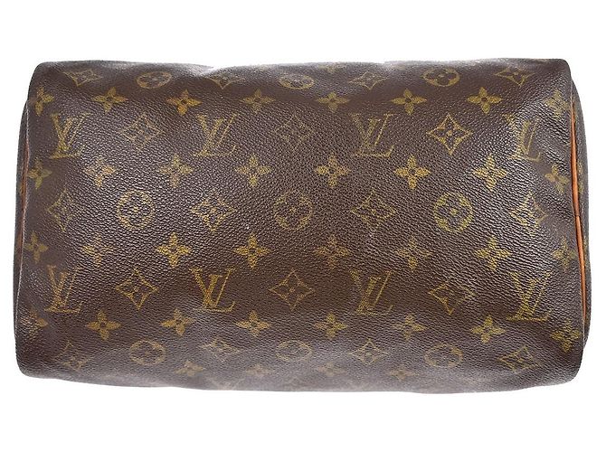 Louis Vuitton Speedy Monogram Canvas 30 Marrone - vista 3