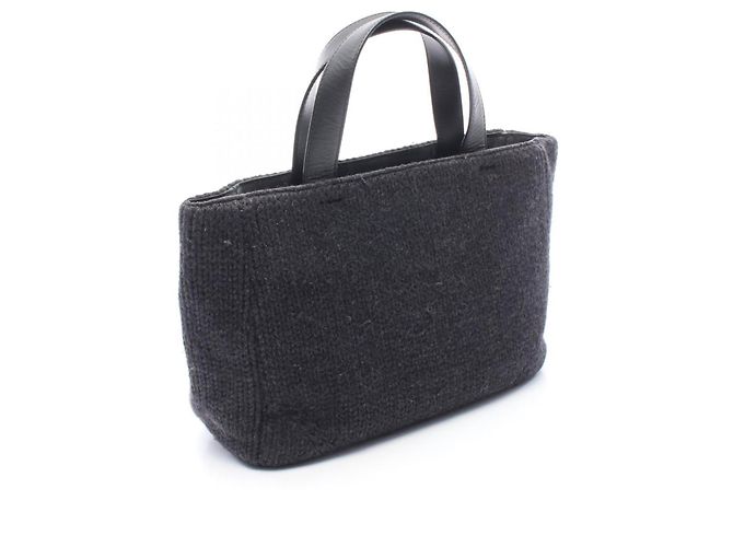 Tote Sac cabas Prada avec logo Triangle Marron - vue 2