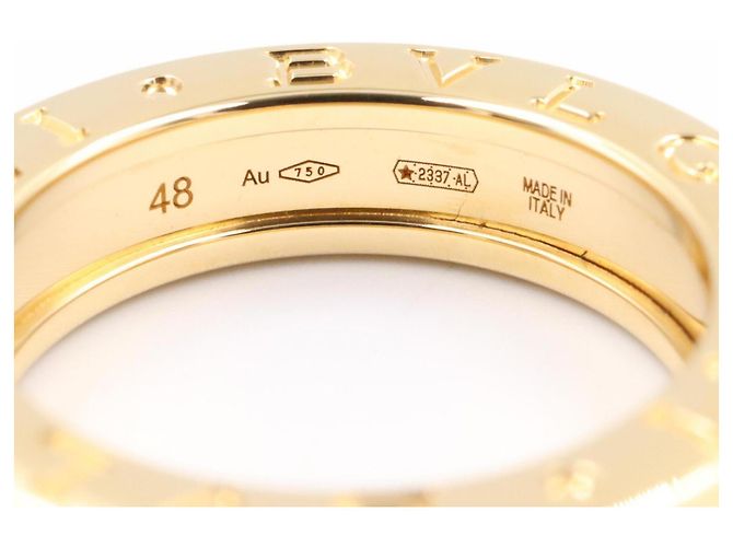 Bulgari Anello Bvlgari B-zero1 in oro giallo 18K D'oro - vista 3