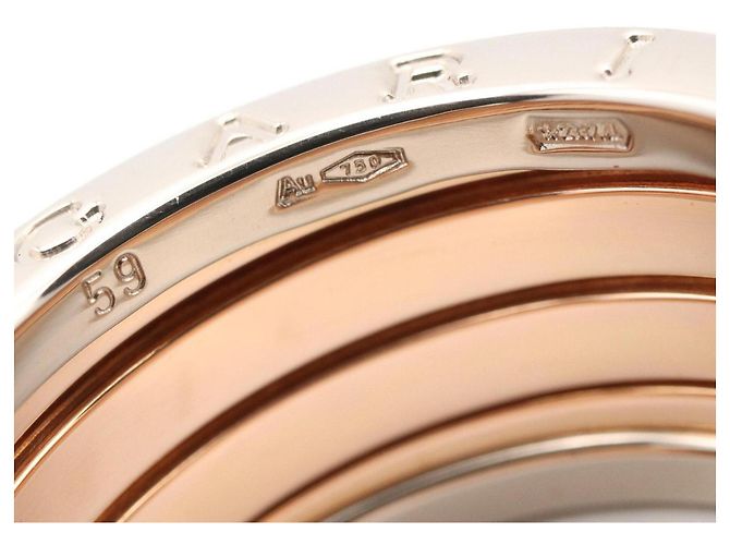 Bulgari Bvlgari B-zero1 3-Band Ring Silber Golden - Ansicht 4