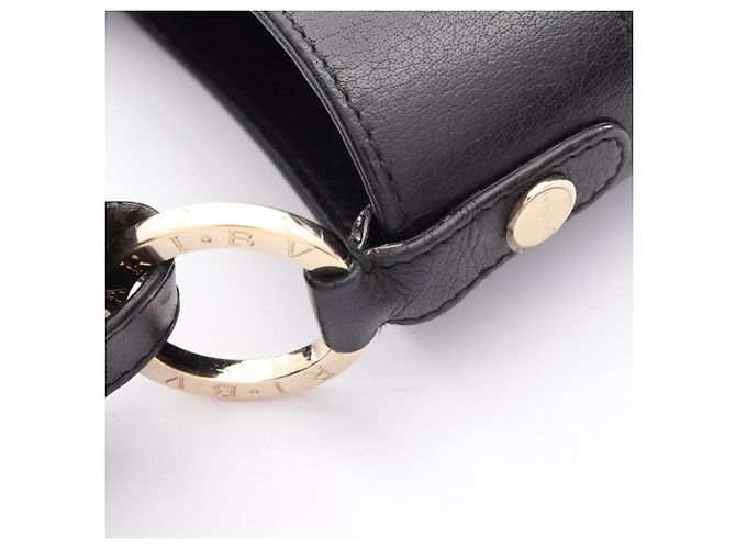Bulgari Borsa a Spalla Bvlgari Chandra Nero - vista 14