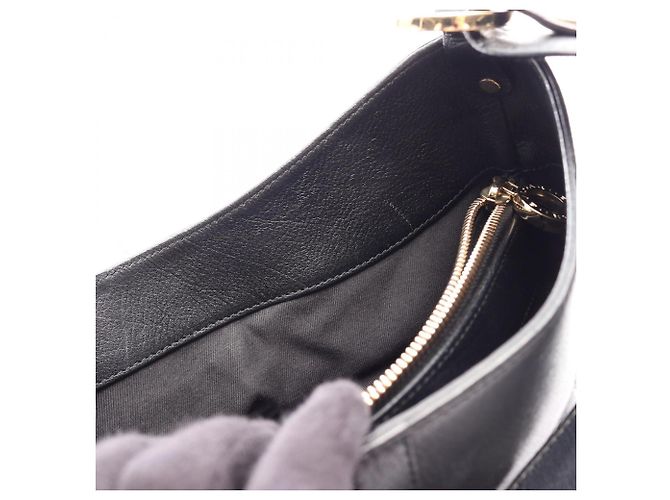 Bulgari Borsa a Spalla Bvlgari Chandra Nero - vista 6