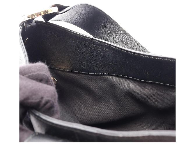 Bulgari Borsa a Spalla Bvlgari Chandra Nero - vista 7