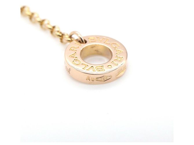 Bulgari Bracciale charm Bvlgari in oro rosa 18K con madreperla Bianco D'oro - vista 6