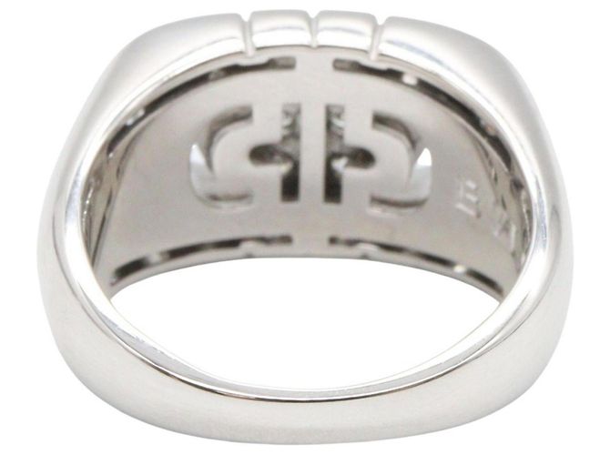 Bulgari Anello Parentesi con diamante Argento - vista 3