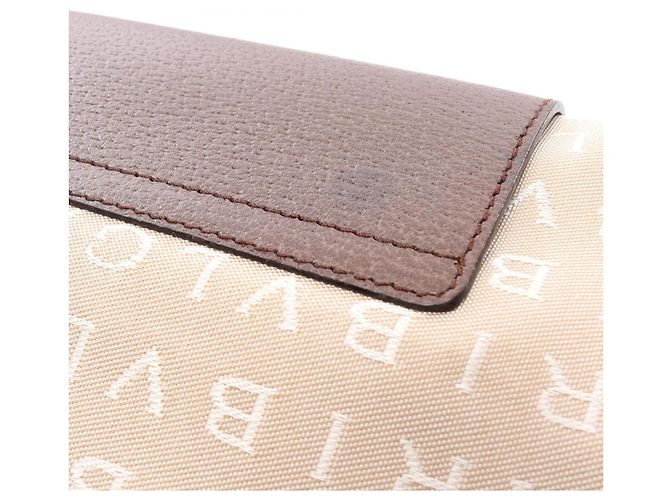 Borsa a tracolla Bulgari BVLGARI Logo Mania Marrone Beige - vista 9