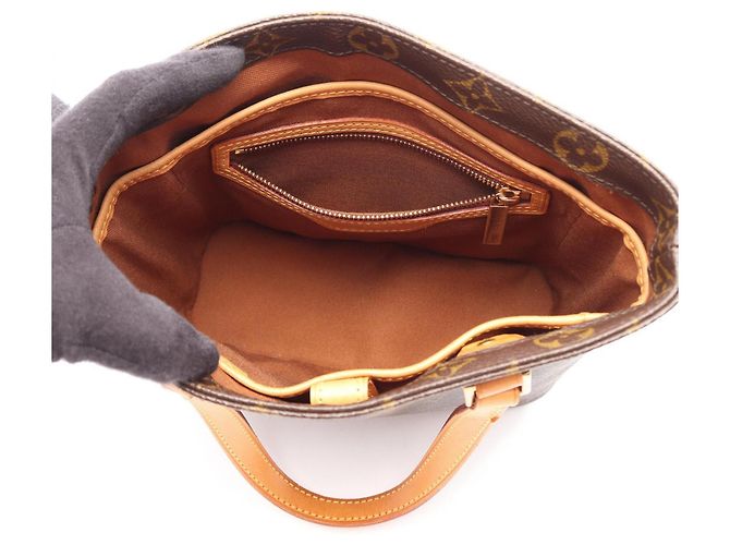 Borsa Louis Vuitton Vavin PM Monogram Marrone - vista 3