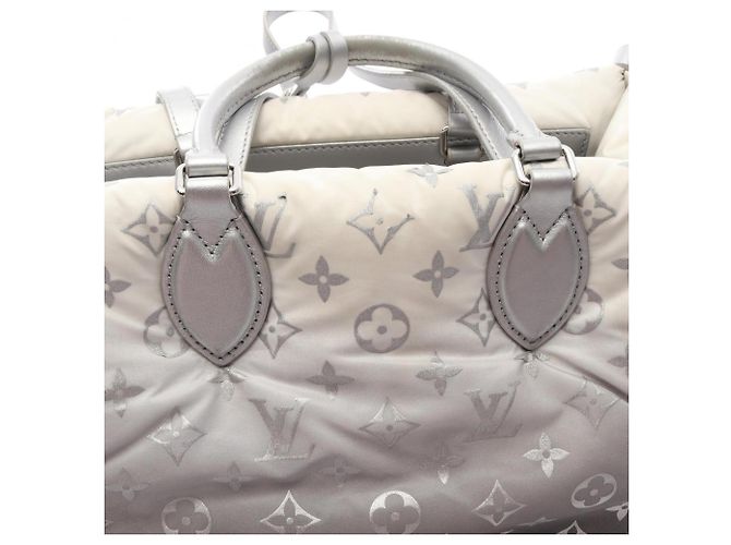 Borsa Tote Louis Vuitton OnTheGo MM 2WAY LV SKI Marrone Multicolore - vista 14