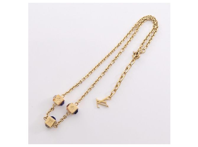 Collier Gamble Louis Vuitton Dorado - vista 4